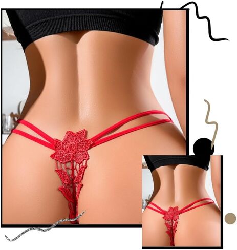 G-string thongs للنساء مثير الدانتيل صفيق سراويل داخلية ملابس داخلية Lingerie Tangas Low Rise Broks t مرة أخرى in Kuwait