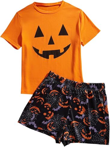 Women's Valentines Day Pajamas Short/Long Sleeve or Tank Top Sleepwear 2 Piece Pajama Set in Kuwait