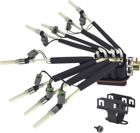 Partsflow Spider Fuel Injector Compatible With 1996-2002 GMC Savana C1500 C2500 C3500 K1500 K2500 K3500/Yukon Chevy C1500 C2500/Suburban C3500 FJ504 17114163 2173029 93441235 FJ105 in Saudi Arabia