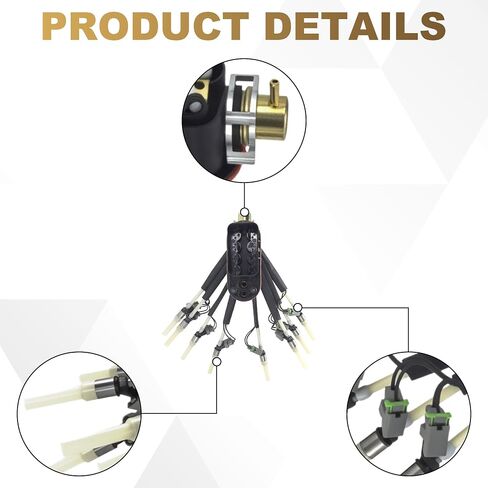 Partsflow Spider Fuel Injector Compatible With 1996-2002 GMC Savana C1500 C2500 C3500 K1500 K2500 K3500/Yukon Chevy C1500 C2500/Suburban C3500 FJ504 17114163 2173029 93441235 FJ105 in Saudi Arabia