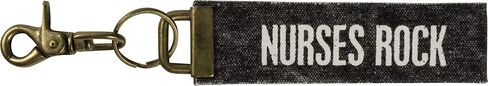 Primitives by Kathy Canvas Keychain, 8.75" x 1.5", Nurses Rock in Saudi Arabia