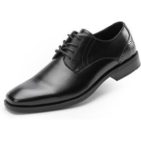 Men's Oxfords Lace Ups, Leather Lined, Square Toe Dress Shoes for Men Formal Occasions Gatsby