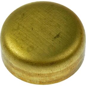 Dorman 565-016 Brass Cup Expansion Plug 15/16 In., Height 0.380 Compatible with Select Buick/Oldsmobile/Pontiac Models, 10 Pack