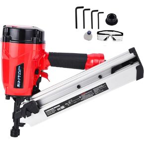 BHTOP 9034NS تأطير المسامير 34 درجة 3-1 / 2 "مع تعديل العمق مسدس مسامير الهواء المهنية in Kuwait