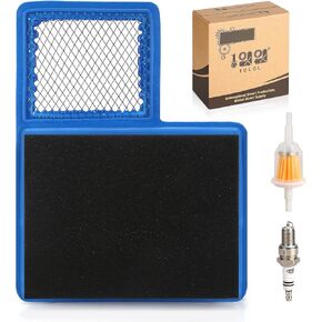Golf Cart Tune Up Kit for Yamaha G16 G19 G20 G21 G22 G29 Drive Gas Vehicles 1996-up with 301cc/357cc Engine, Air Filter JN6-E4450-01 JN6-E445E-00, Fuel Filter, Spark Plug