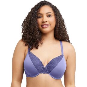 Maidenform Womens Natural Boost Demi T-Shirt Underwire Bra