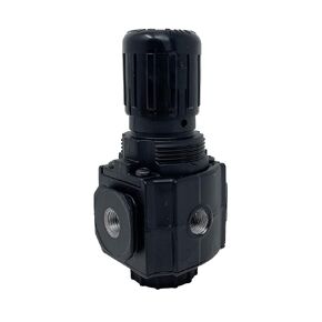 R73G-2AK-RMN : Norgren Excelon R73G Series, 1/4 PTF Ports, knob Adjustment, Relieving Pressure Regulator, Without Gauge, 5 to 15