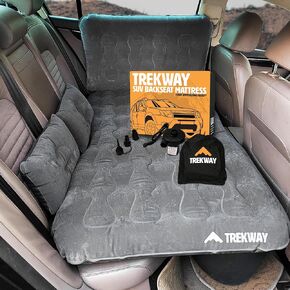 مرتبة هوائية قابلة للنفخ للمقعد الخلفي لسيارات الدفع الرباعي من Offroading Gear مع غرف جانبية - سرير تخييم للسيارة - لـ 4Runner، Outback، Forester، Cherokee، RAV4، إلخ. من Trekway in Kuwait