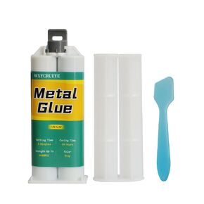 Metal Glue, 1.76oz Epoxy Welding for Metal, High Strength Bonds Metal to Metal, Weld Metal Repair Glue for Metal Plastic Steel Ceramics Fiberglass Car Automotive for Body Filler Putty, adhesives