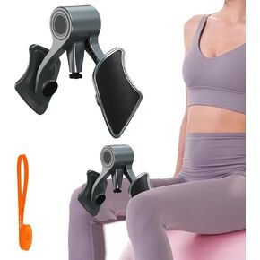 Thigh Master Hip Trainer Kegel Exerciser with Adjustable Baffle, Portable Inner Thigh Exercise Pelvic Floor Training Device with Resistance Band, for Weight Loss in Home Gyms in Saudi Arabia