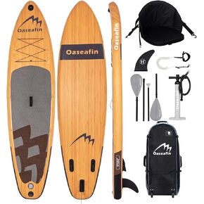Inflatable Stand Up Paddle Board SUP Paddleboard with Paddle, Backpack, Inflatable Paddle Board for Adults