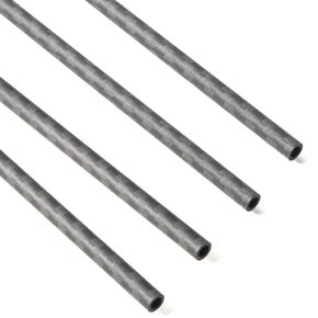4pcs 16mm Carbon Fiber Tube 16mmx14mmx330mm,6/8/10/12/14mm Available, 3K roll Wrapped Twill Matte Finish