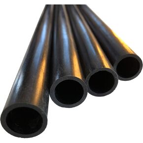 – Carbon Fiber Tube - 5mm X 3mm x 1000mm – Pultruded Round Hollow Carbon Fiber rods Black Matte Finish - Pure Carbon Fibre Hollow Tube shafts - for RC Planes-Drones, Boat DIY Craft Projects in Kuwait