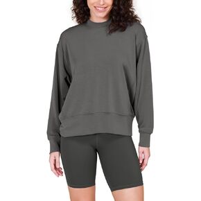 ODODOS Modal Soft Long Sleeve Oversized Sweatshirts for Women Crew Neck Pullover Tops