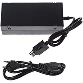 Original Microsoft Power Supply AC Adapter Replacement Cord Brick for Xbox One - Genuine Complete Accessory Kit with Wall Charger Cable