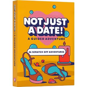Not Just A Date! - 36 Fun Scratch Off Date Night Ideas, Exciting Couples Card Game, Romantic Gifts for Boyfriend, Girlfriend, Him, Her, Husband or Wife, Perfect for Anniversary & Wedding