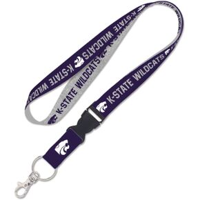 Kansas State Wildcats HEATHER Lanyard w/detachable buckle 1"