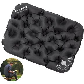 EULANT Lightweight Inflatable Seat Cushion Waterproof Air Cushion,Portable Travel Cushion Suitable for Camping Hiking Climbing Bleacher, Home and Office