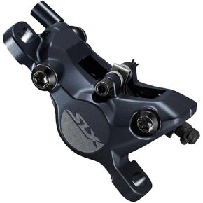 Shimano SLX BR-M7100 2-Piston Post-Mount Disc Brake Caliper, Metal Pads with Fins, Black