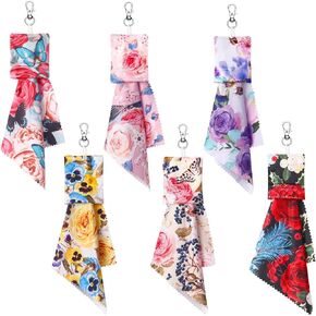 6PCS Microfiber Cleaning Cloth Flower Design Thickened Glasses Cleaning Cloth Soft Microfiber Floral Cleaning Cloth for Eyeglasses Lens Camera Lens Cell Phone Screens Glasses 6 x 6 Inches