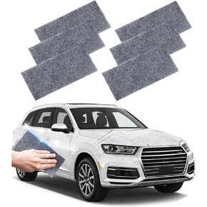 Nano Sparkle Cleaning Cloth Car Scratch Remover, 2024 Upgrade Magic Car Scratch Repair Cloth, Nano Cleaning Cloth Scratch Remover for Vehicles Car Paint Deep Scratches Repair(6pcs)