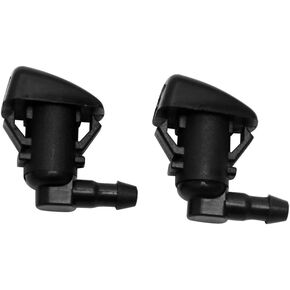 ZHParty 7C3Z-17603-A Wiper Spray Nozzle for Super Duty 2011-2016, Windshield Washer Nozzle fits for Ford 2008 2009 2010 F250 F350 F450 F550, for Fiesta 2011-2015 - Replaces OEM # BE8Z-17603-A, 2 Pcs