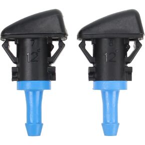 2pcs 68024312AB Front Windshield Wiper Washer Jet Nozzle Spray Sub Assembly Fit for Chrysler 200 2011-2014 Fit For Dodge Avenger 2011-2014 Challenger