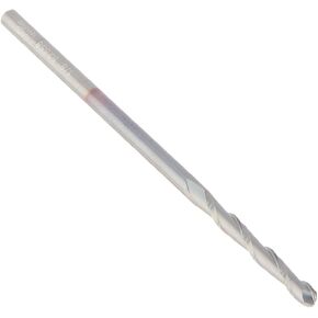 YG-1 52558TC مطحنة نهاية كروية من الكربيد، 2 مزمار، طول إضافي طويل، لمسة نهائية من TiCN، طول 3 بوصات، 1/8 بوصة in Kuwait