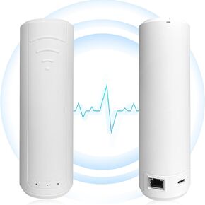 WiFi HaLow Extender,802.11ah,WiFi Booster | Up to16Mbps,1500 feet | Broader Coverage Than Ever WiFi Extenders Signal Booster for Home | Internet Booster WiFi Repeater,1Transmitter+1Receiver