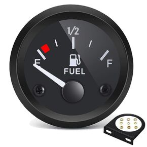 0-30 ohm Fuel Gauge 2" Fuel Level Gauge Fuel Tank Meter for Auto Car Truck Boat Motorcycle Yacht 9-32V