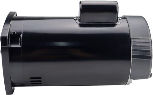 محرك مضخة حمام السباحة B2855 - 2 حصان 3450 دورة في الدقيقة 230 فولت 10 أمبير مع شفة مربعة من الفولاذ المقاوم للصدأ، محرك مضخة حمام سباحة مستمر أحادي الطور لحمامات السباحة الداخلية وفوق الأرض in Kuwait