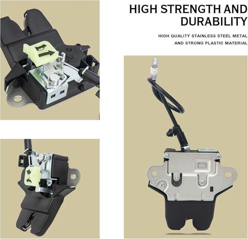 مزلاج صندوق السيارة 81230-D4000 متوافق مع KIA Optima 2016 2017 2018 2019 2020 LX EX 1.6 2.0 2.4L مشغل قفل مزلاج الباب الخلفي بديل لكيا 81230D4000 in Kuwait