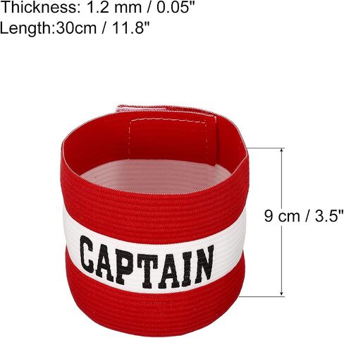 PATIKIL Captain's Armband, Elastic Arm Band for Soccer Training in Saudi Arabia