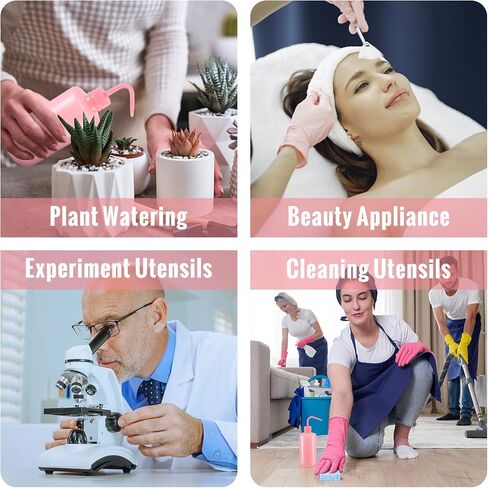 24 Pcs 500 ml Pink Wash Bottle Plastic Lash Water Bottles Squeeze Bottle with Narrow Mouth Scale Rinse Eyelash Bottle Tattoo Spray Bottle Peri Bottle for Lab Supplies Soap Plant Cleaning in Saudi Arabia