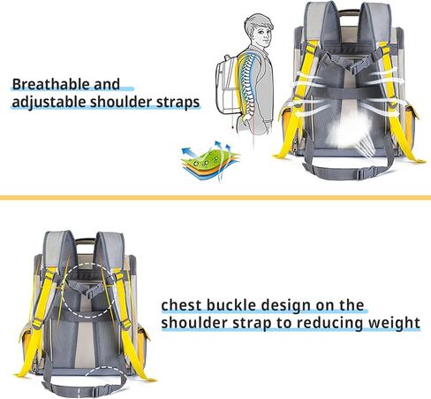 حقيبة ظهر للقطط، حقيبة ظهر لحمل الكلاب للكلاب الصغيرة، قابلة للتوسيع مع حقيبة ظهر شبكية قابلة للتنفس للتخييم أثناء السفر في الهواء الطلق، تحمل ما يصل إلى 18 رطلاً in Kuwait
