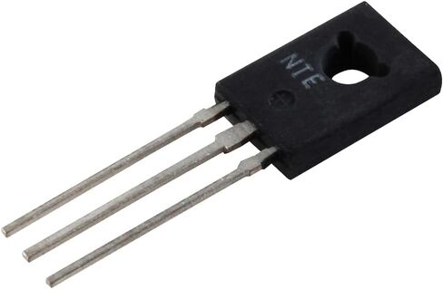 NTE Electronics NTE295 NPN Silicon Transistor، مخرج طاقة RF، سائق، حزمة نوع TO126، 75 فولت، 1 أمبير in Kuwait