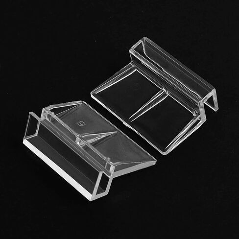 6 قطعة لون واضح الاكريليك حوض للأسماك غطاء زجاجي كليب حامل الدعم ، 6 مللي متر in Kuwait