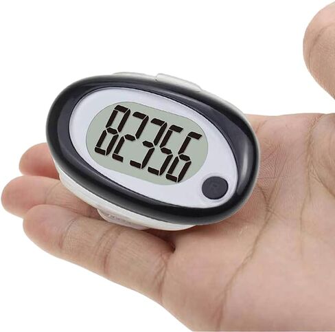 عداد خطوات رقمي ثلاثي الأبعاد لمشبك المشي على عداد الخطى مع مشبك وقت النشاط 7 أيام ذاكرة مسافة المشي أميال/كم ممارسة اللياقة البدنية النشاط السعرات الحرارية للرجال والنساء والأطفال in Kuwait