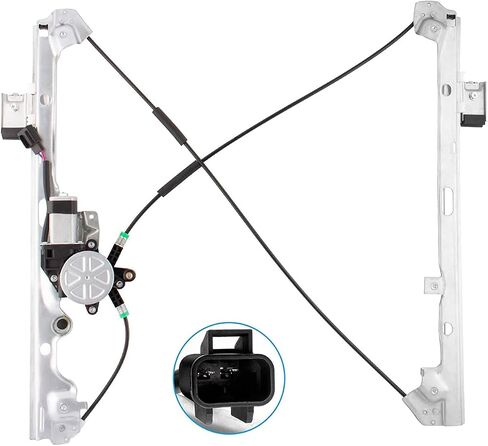 Front Left Driver Side Power Window Regulator w/Motor Fit For Cadillac Escalade EXT ESV For Chevy Tahoe Avalanche Silverado 1500 2500 For GMC Yukon XL Sierra 1500 HD 2500 HD Replace# 741-644 in Saudi Arabia