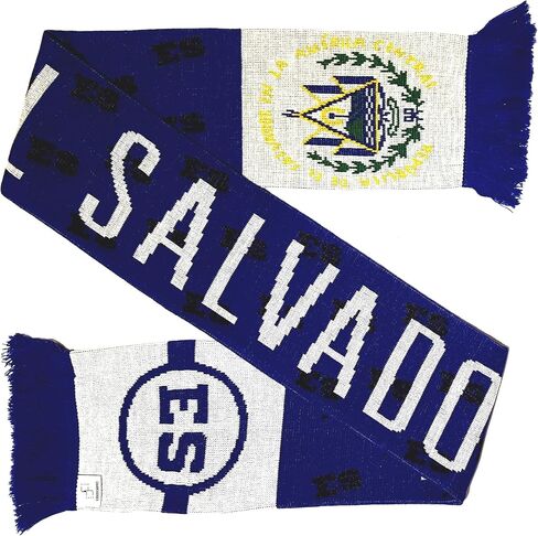 El Salvador Soccer Knit Scarf in Saudi Arabia