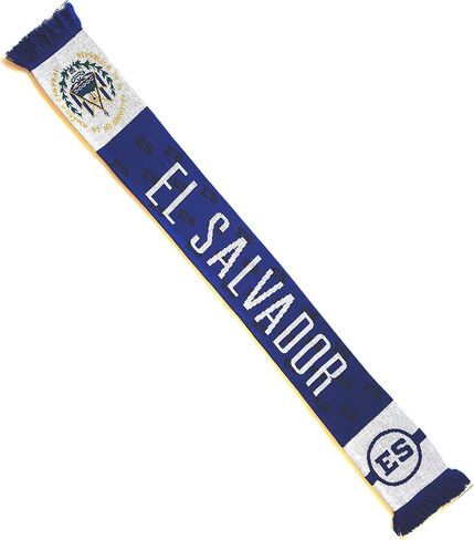 El Salvador Soccer Knit Scarf in Saudi Arabia