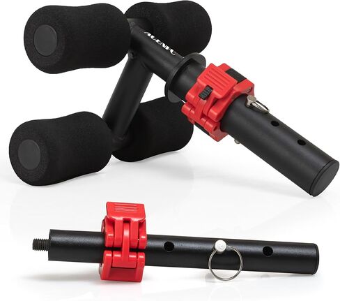 Tib Bar Tibialis Trainer Pro، آلة الساق Tibia Dorsi، معدات احترافية للركبتين فوق أصابع القدم لتدريب القوة على الساقين/الكاحل/الساق، تناسب لوحة الوزن الأولمبية مقاس 1 بوصة و2 بوصة in Kuwait