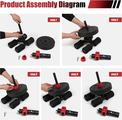 Tib Bar Tibialis Trainer Pro، آلة الساق Tibia Dorsi، معدات احترافية للركبتين فوق أصابع القدم لتدريب القوة على الساقين/الكاحل/الساق، تناسب لوحة الوزن الأولمبية مقاس 1 بوصة و2 بوصة in Kuwait