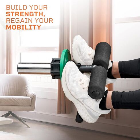 Lifepro Tib Bar - قضيب Tibialis لتدريب قوة الكاحل والساق، آلة تدريب الساق Tibialis Trainer Tibia Dorsi لسيقان أقوى - تناسب لوحات الوزن الأولمبية مقاس 2 بوصة، معدات التمرين الأمامية Tibialis in Kuwait