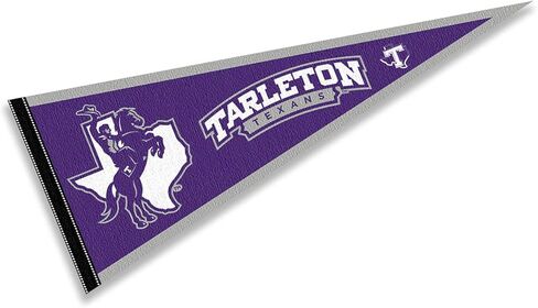 Tarleton State University Texans Wordmark Pennant Flag in Saudi Arabia