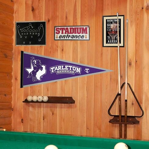 Tarleton State University Texans Wordmark Pennant Flag in Saudi Arabia