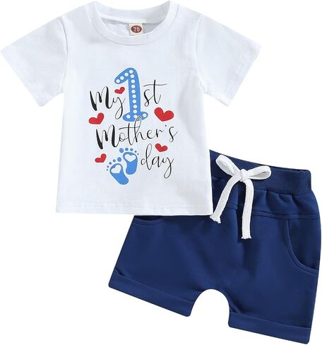 Toddler Baby Boy Girl 4th of July Outfit Overalls American Flag Jumpsuit Shorts Kids Summer Clothes in Saudi Arabia