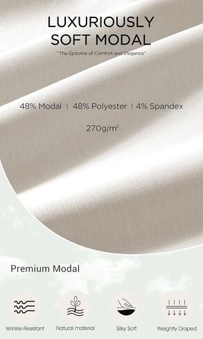 ODODOS Modal Soft Long Sleeve Oversized Sweatshirts for Women High Crew Neck Relaxed Pullover Tops in Kuwait