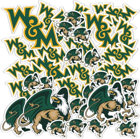 Desert Cactus College of William & Mary Tribe W&M Stickers Vinyl Decals Laptop Water Bottle Car Scrapbook T1 (Type 1-1) in Saudi Arabia