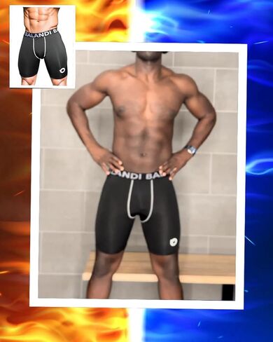 Olympian Durable Duty Spandex All Season UPF 50+ Premium Gear Athletic Sports Lightweight Men's Compression Shorts in Saudi Arabia